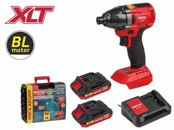 Аккумуляторный ударный гайковерт-винтоверт WORTEX CWR 0118 ALL1 0329286