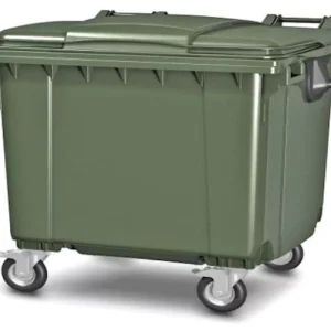 Передвижной мусорный контейнер с крышкой 770 л. Intellpack 20.804 26.С 19