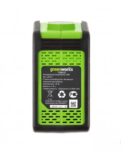 Культиватор Greenworks G40TLK4 27087VB — изображение 12