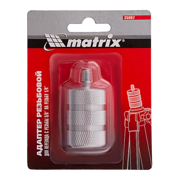 Адаптер резьбовой 5/8"-1/4" MATRIX 35087 — изображение 5