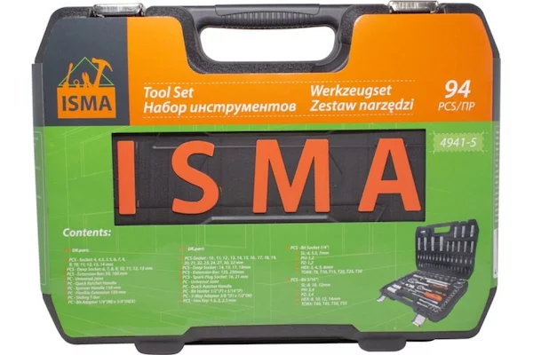 Набор инструментов ISMA 4941-5-ISMA 50774 — изображение 5