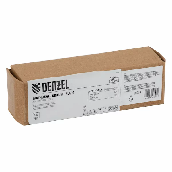 Нож шнека для грунта Denzel ER-300 56019 — изображение 5