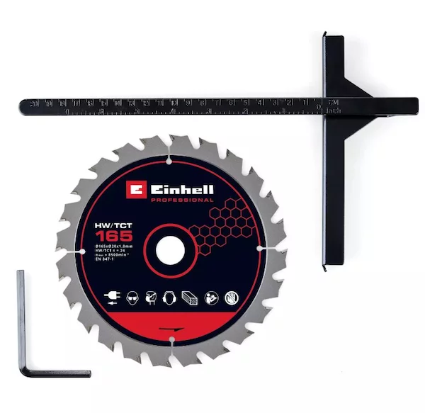 Аккумуляторная циркулярная пила Einhell TP-CS 18/165 Li BL PXC 433122542 — изображение 2