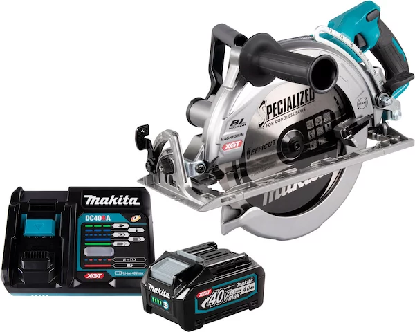 Аккумуляторная пила по дереву с комплектом питания Makita RS002GZ-191J67-0