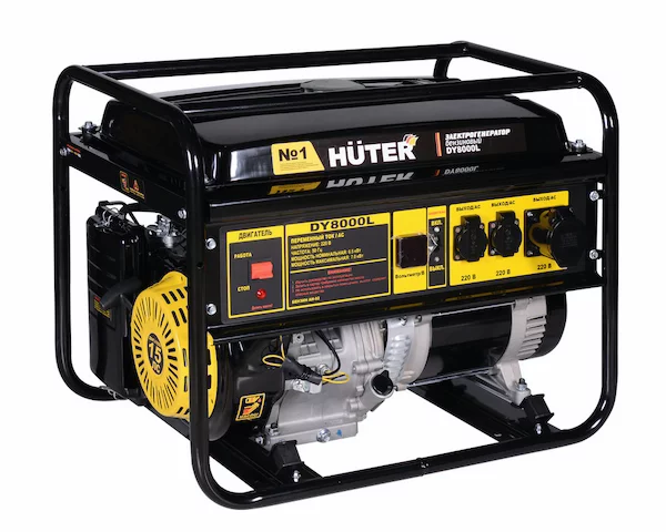 Бензиновый генератор HUTER DY8000L 64/1/33 — изображение 4