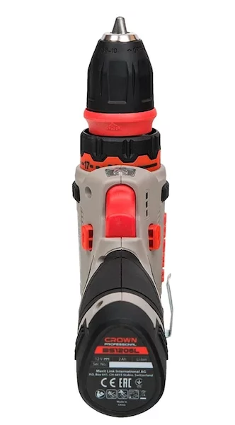 Аккумуляторный шуруповерт Crown CT21072HQX-2 BMC — изображение 5