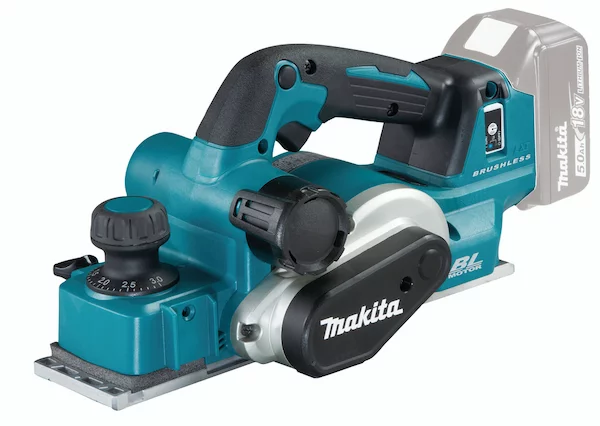 Аккумуляторный рубанок Makita DKP181ZU SET с набором — изображение 2