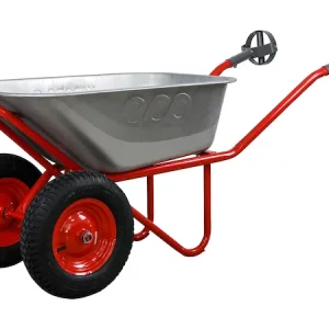 Тачка строительная ECO WB352-2 Comfort (130л, 350кг, 2 пневмоколеса 4.00-8) EC5310-1