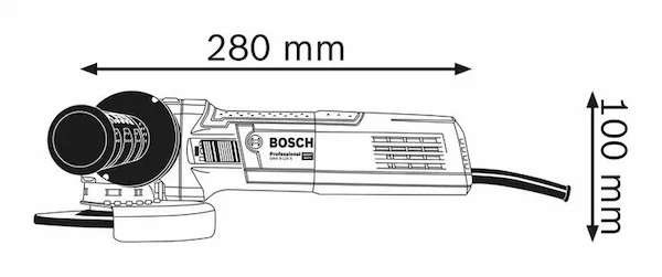 УШМ Bosch GWX 9-125 S Professional 06017B2000 — изображение 2