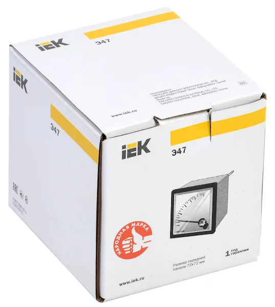 Амперметр IEK Э47 150/5А кл. точн. 1,5 IPA10-6-0150-E — изображение 2