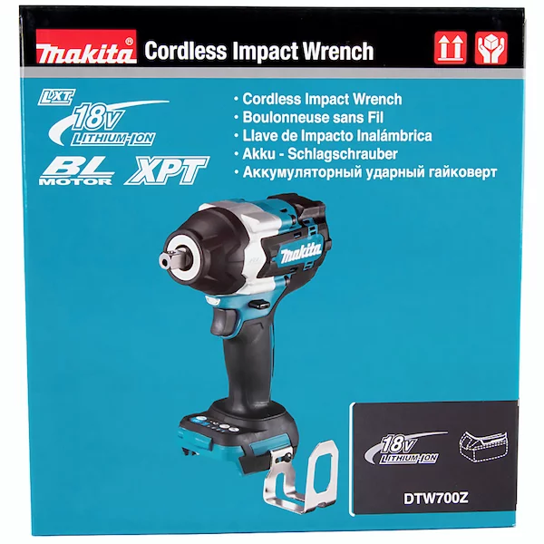 Аккумуляторный гайковёрт Makita DTW700Z — изображение 8