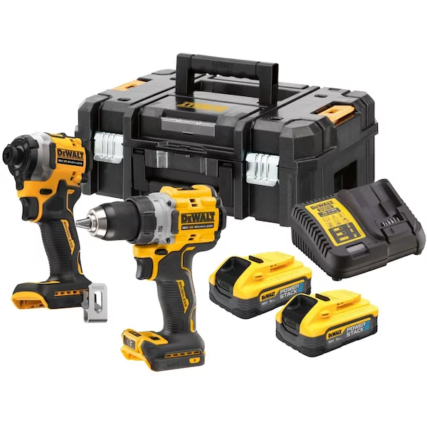 Набор аккумуляторных инструментов DeWalt DCK2051H2T (DCD800, DCF850)