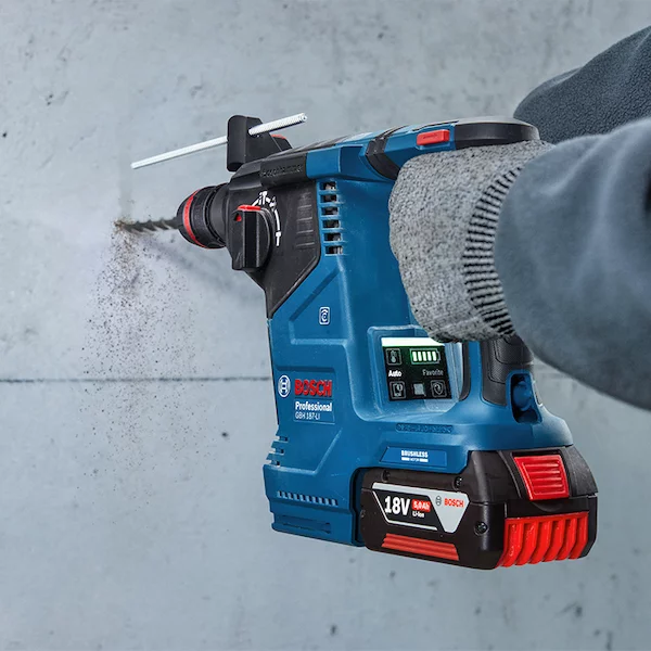 Аккумуляторный перфоратор Bosch GBH 187-LI 0611923022 — изображение 6