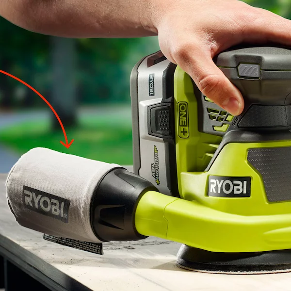Виброшлифмашина машина Ryobi R18ROS-0 5133002471 — изображение 3