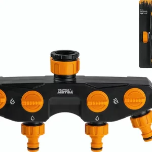 Разветвитель для шланга 4-канальный 3/4" и 1" STARTUL METSA (ST6013-19)