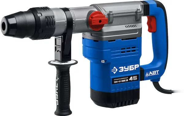 Перфоратор ЗУБР АВТ SDS-Max ЗПМ-45-1350 ЭВ Профессионал