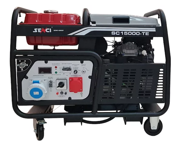 Бензиновый генератор SENCI SC15000-TE-II — изображение 2